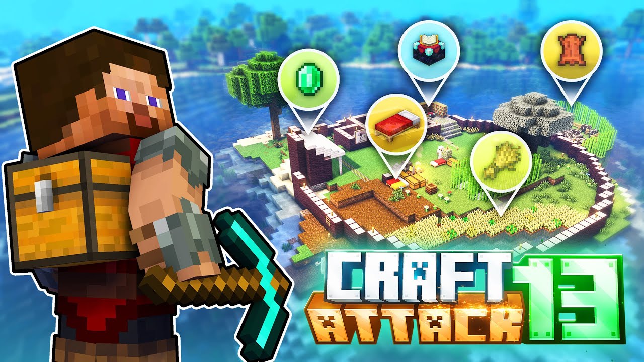Der erste Tag in Craft Attack 13