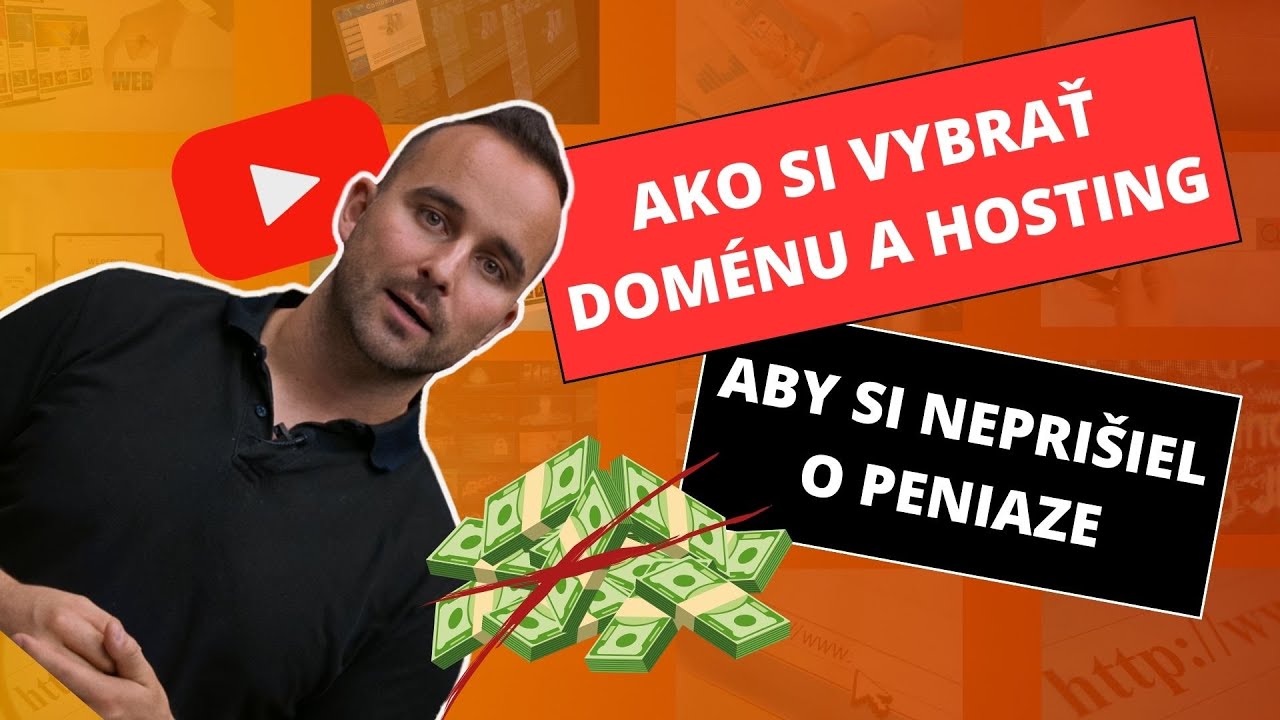 Ako si vybrať doménu a hosting, aby si neprišiel o peniaze
