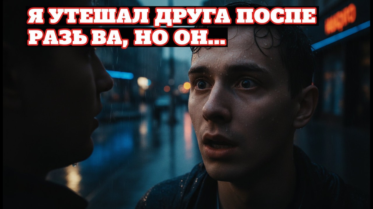 Я утешал друга после разрыва, но он поцеловал меня – и всё рухнуло.