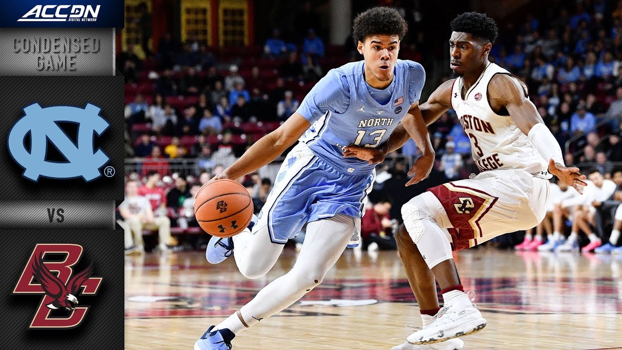 North Carolina vs. Boston College -  Condensed Game | ACC Basketball 2018-19