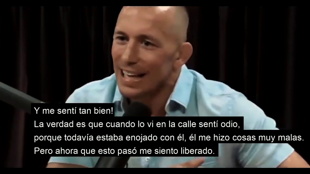 George St. Pierre entrevista. subtitulos en español
