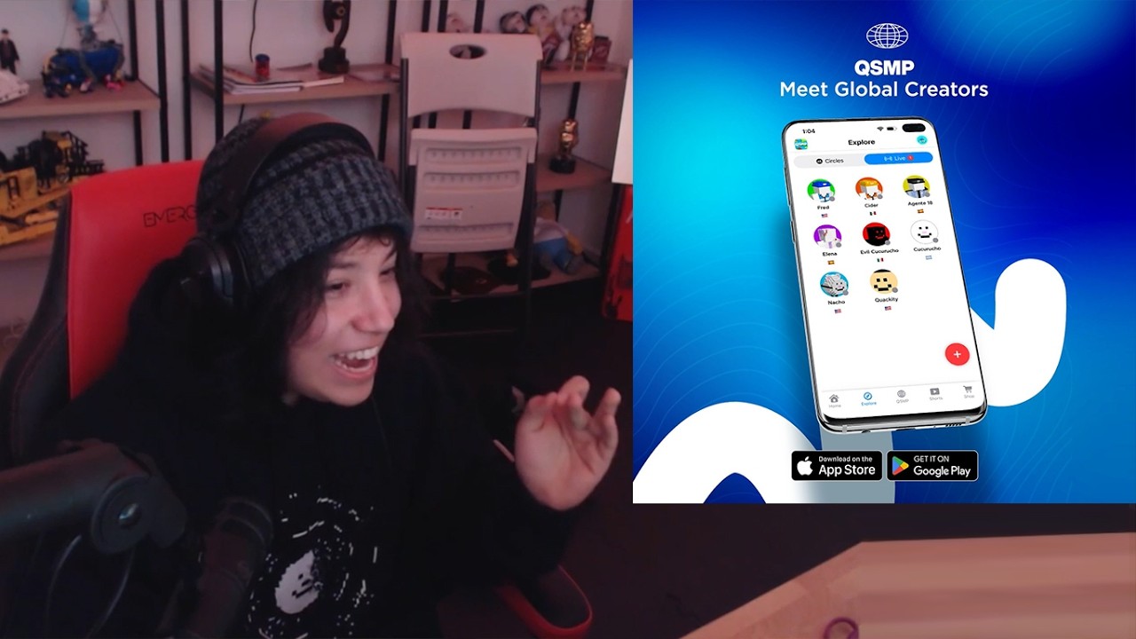 📢 QUACKITY ANUNCIA la APP OFICIAL del QSMP: Revela TODOS los DETALLES (interactuar con streamers) 😮