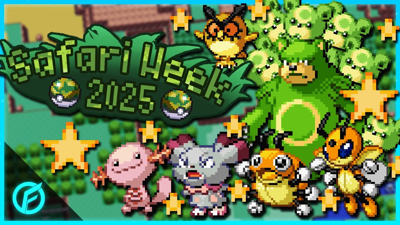 SAFARI WEEK 2025 SHINY COMPILATION! - Pokémon Emerald