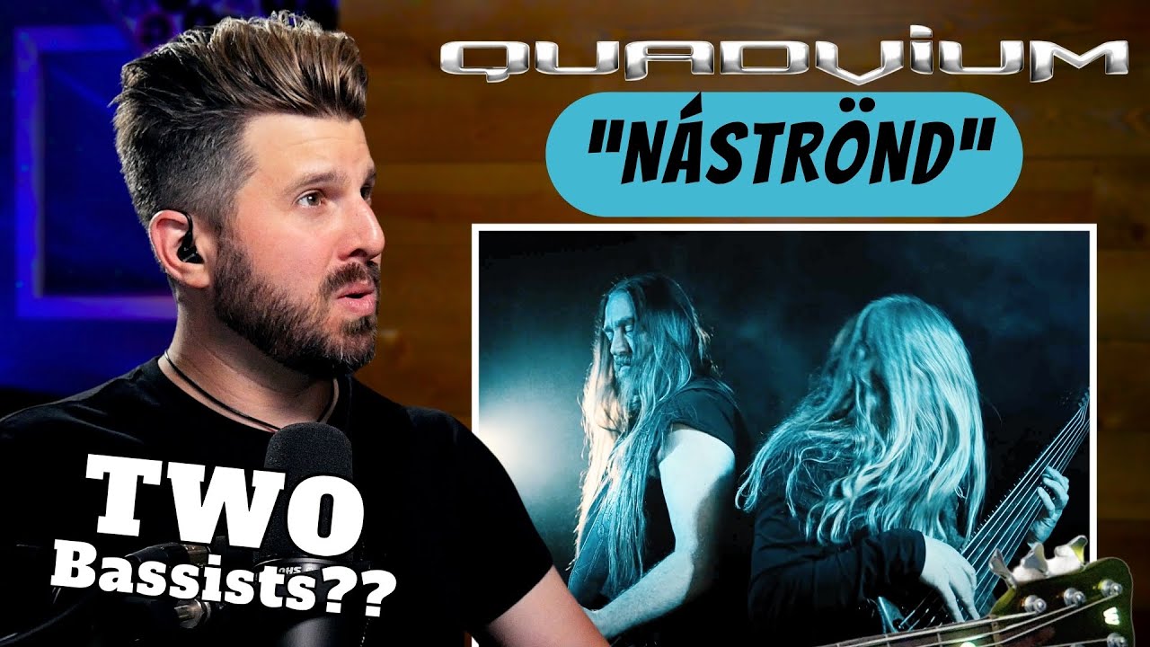 Bass Teacher REACTS to Steve DiGiorgio & Jeroen Paul Thesseling | QUADVIUM - 