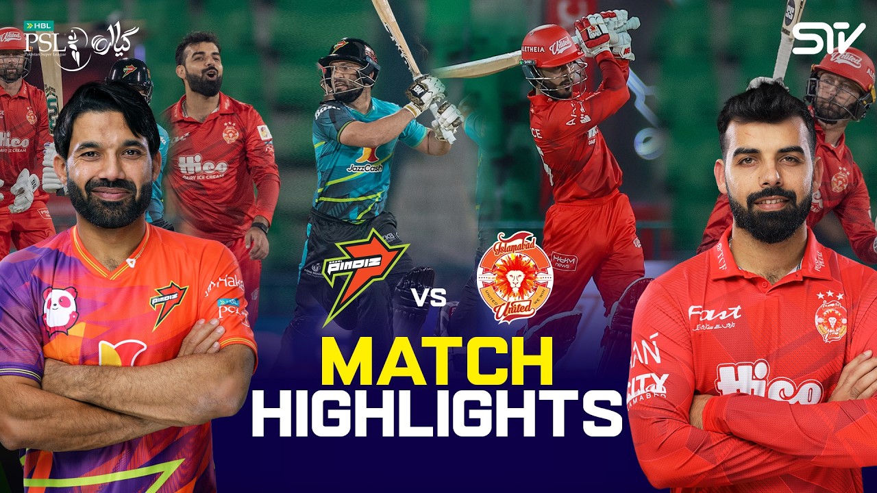 Match Highlights | Rawalpindiz vs Islamabad United | Match 12 | HBL PSL 11 | MZB1J