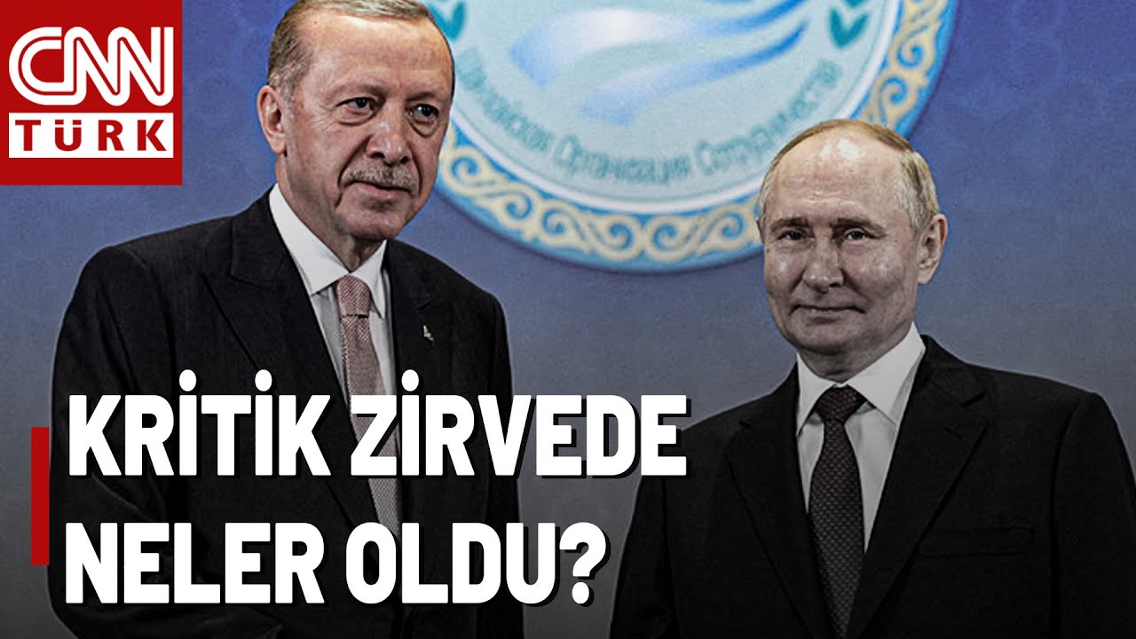 Tarihi Zirvede Ne Konuşuldu? Erdoğan-Putin Astana'da Bir Araya Geldi | Akıl Çemberi