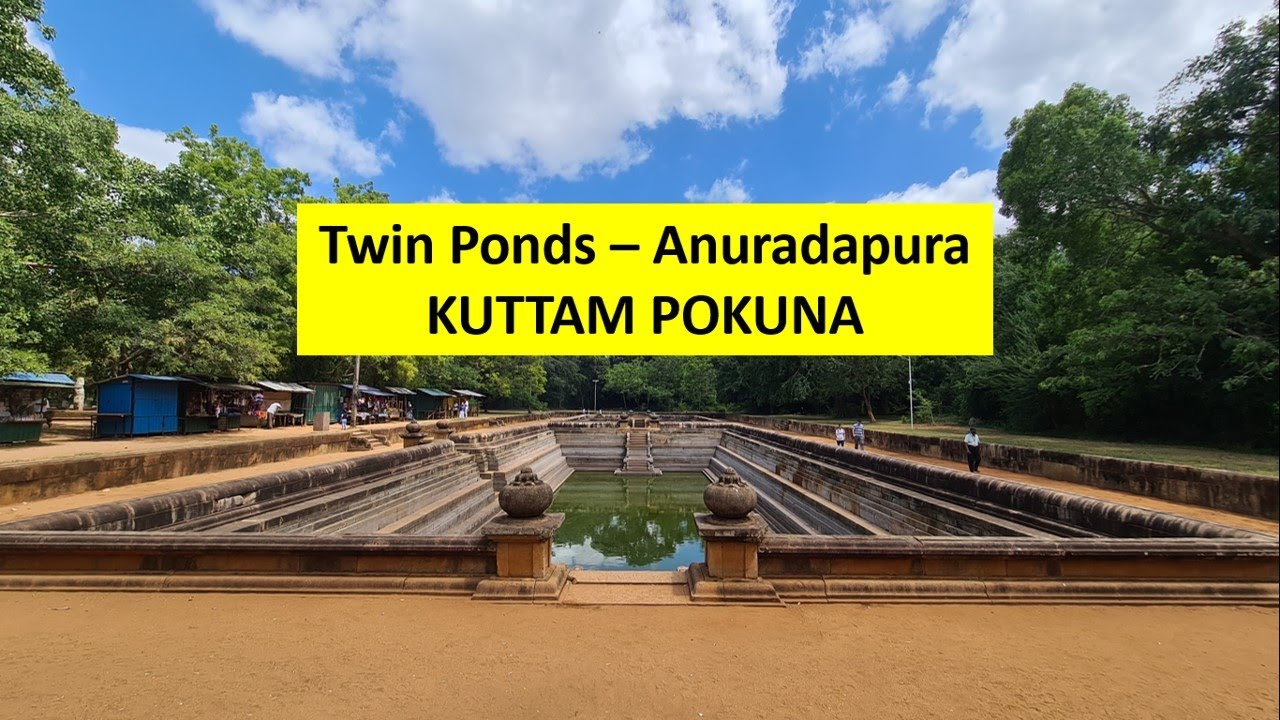Twin pond - #Anuradapura #Kuttampokuna #Twinpond #Srilanka #ancienthistory