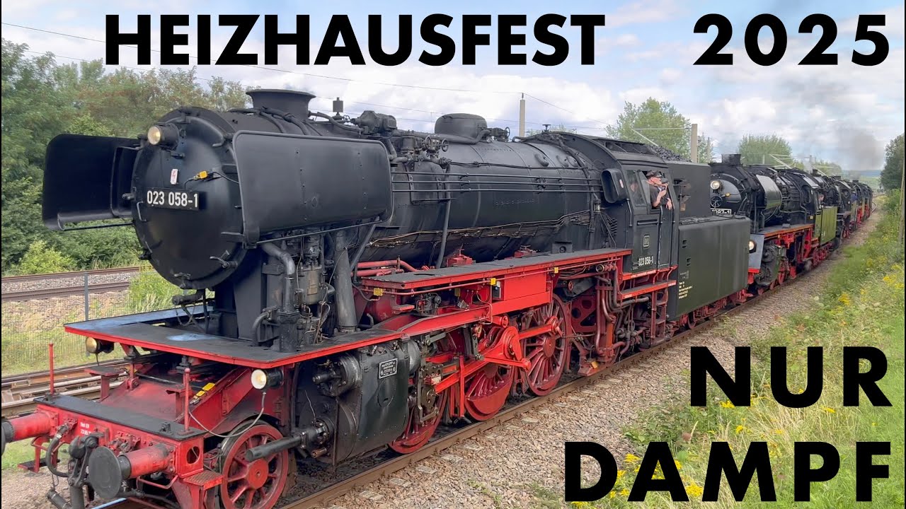 32. Heizhausfest 2025 – Nur Dampflok!