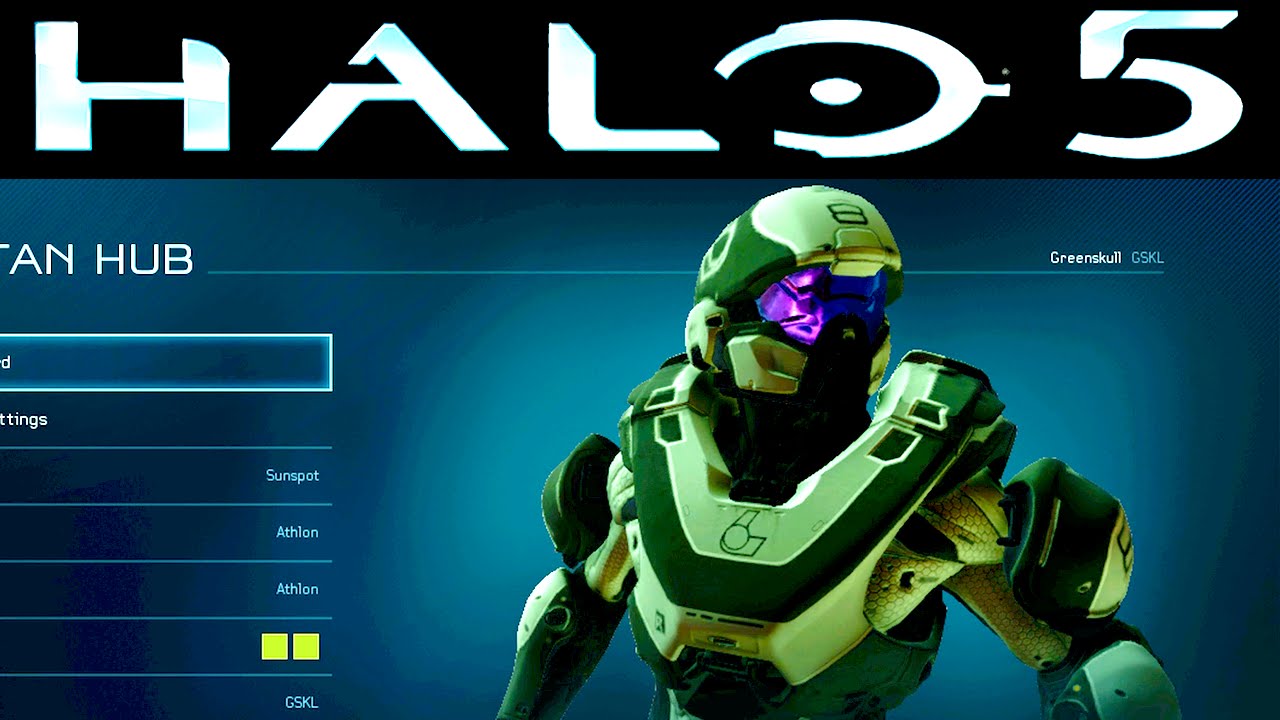 HALO 5 Public Beta Unlocks DAY 2 - Sunspot Visor, Athlon Body Armor
