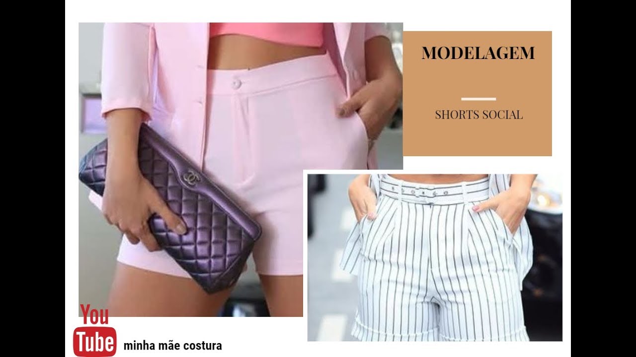 MODELANDO SHORTS SOCIAL