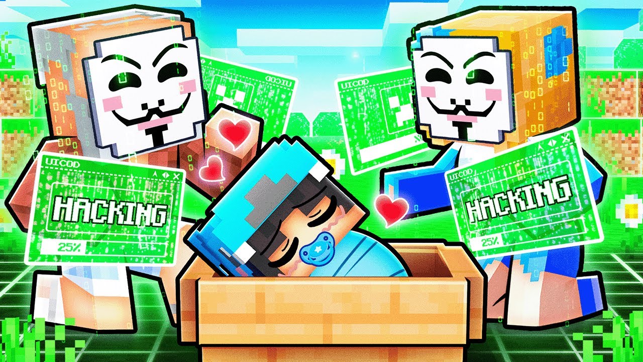 Baby Omz Adopted by Hackers Sad Story in Minecraft