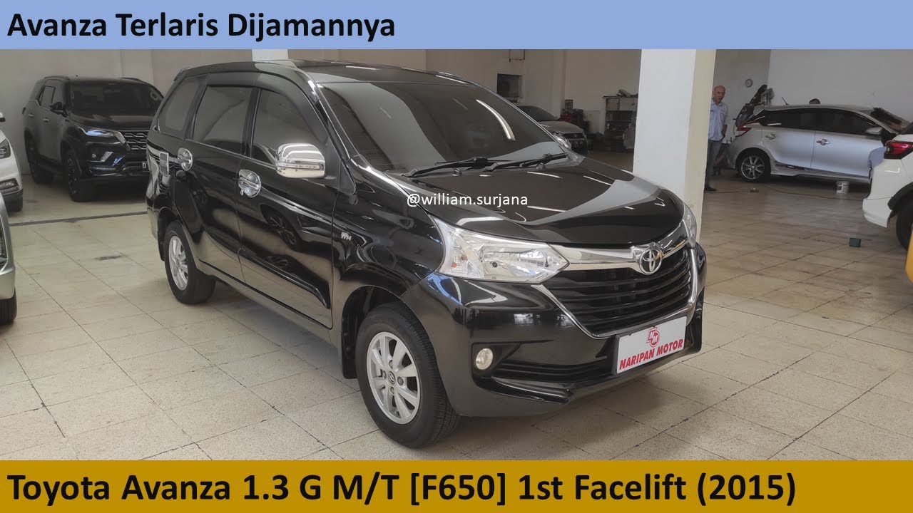 Toyota Avanza 1.3 G M/T 1st Facelift (2015) review - Indonesia