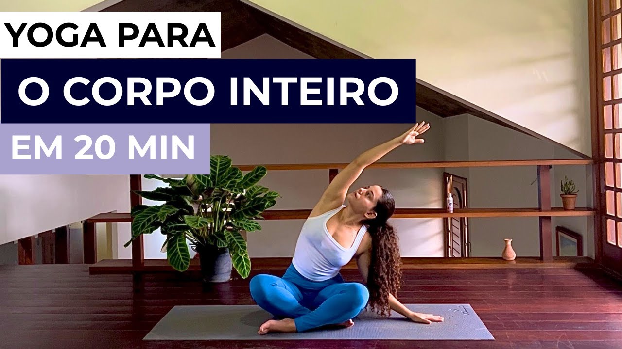 Yoga Flow 20 min l Mobilidade, Força e Equilíbrio