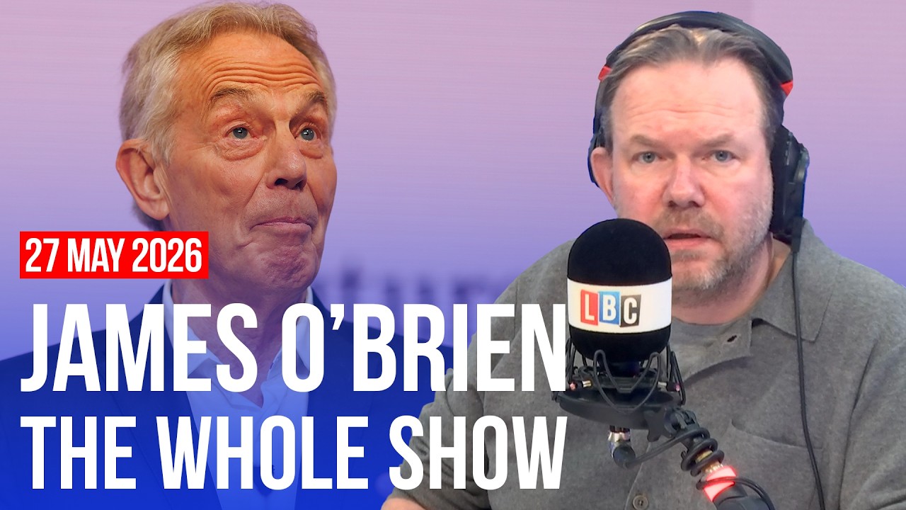 Has Tony Blair gone full pig? | James O&rsquo;Brien - The Whole Show