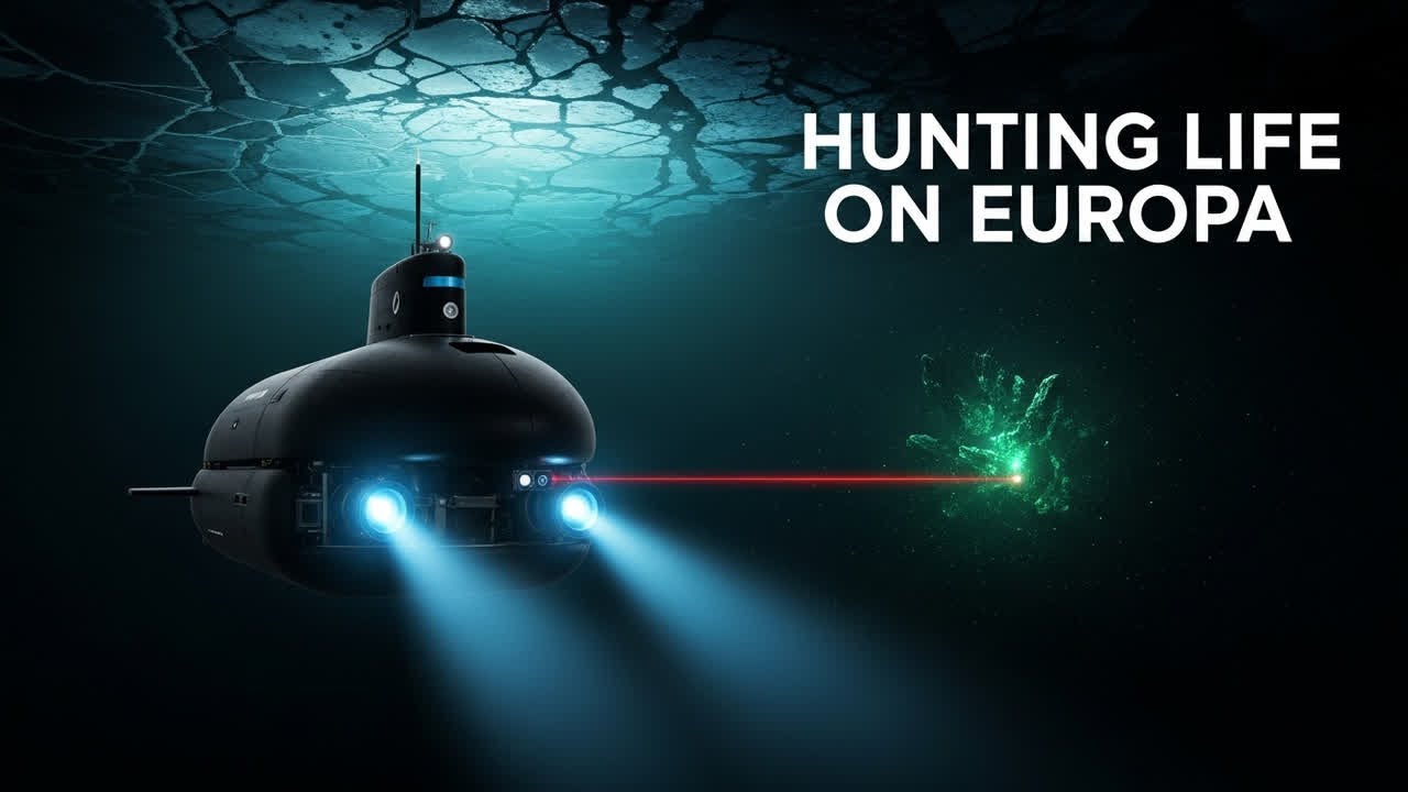 How a Cryobot Will Deploy a Submarine on an Alien World