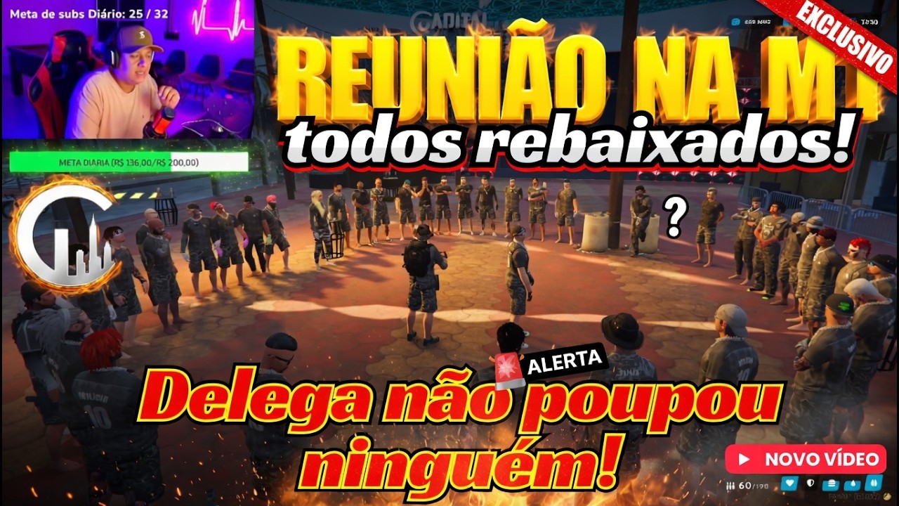 CAOS NA M1? REBAIXAMENTO EM MASSA APÓS ERROS NA GUERRA! DELEGA MANDA A REAL