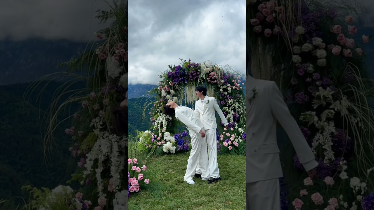 Happy Wedding!! Chen Yishan & Cute teacher #bl #jenvlog #bltiktok - BL Couple