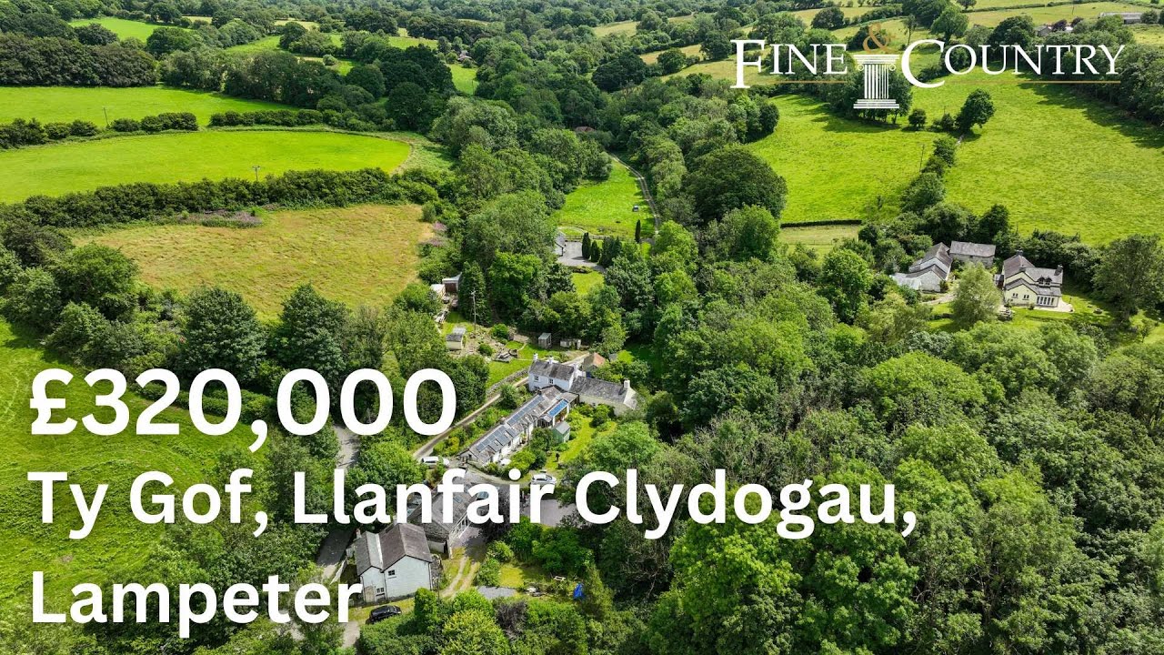 3 Bed Cottage For Sale in Llanfair Clydogau, Lampeter, SA48 8LG - Fine and Country West Wales