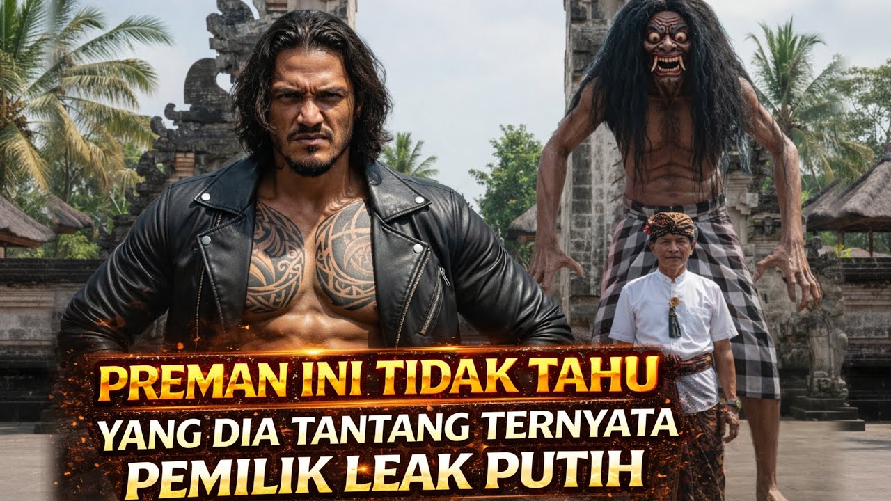 HEBOH🔴PREMAN SALAH PILIH LAWAN YANG DIA TANTANG TERNYATA PEMILIK LEAK PUTIH, LIHAT APA YANH TERJADI