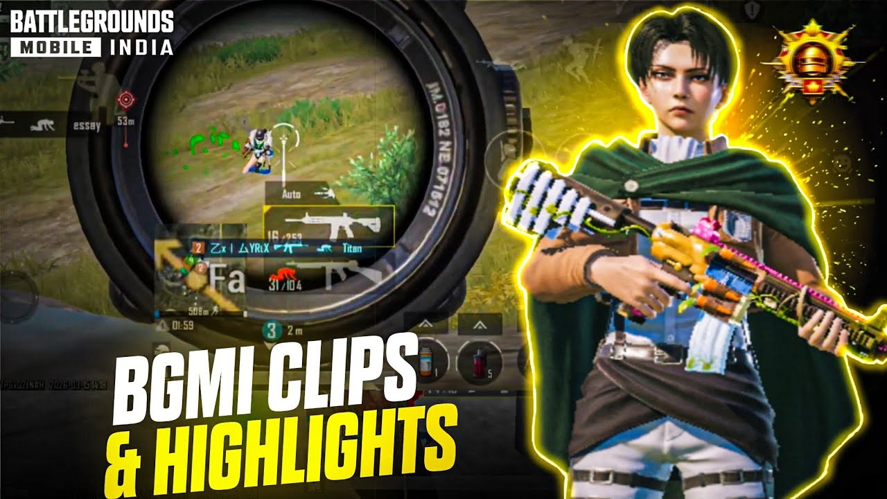 BGMI NEW AGGRESSIVE RUSH GAMEPLAY | CLUTCH & HIGHLIGHTS | @AyrixPlayzz 