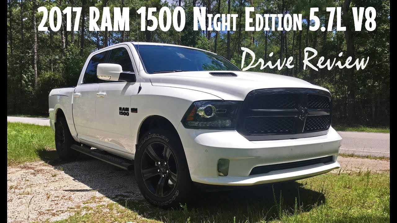 2017 RAM Sport 5.7L Night Edition 4x2 - Startup and Drive Review