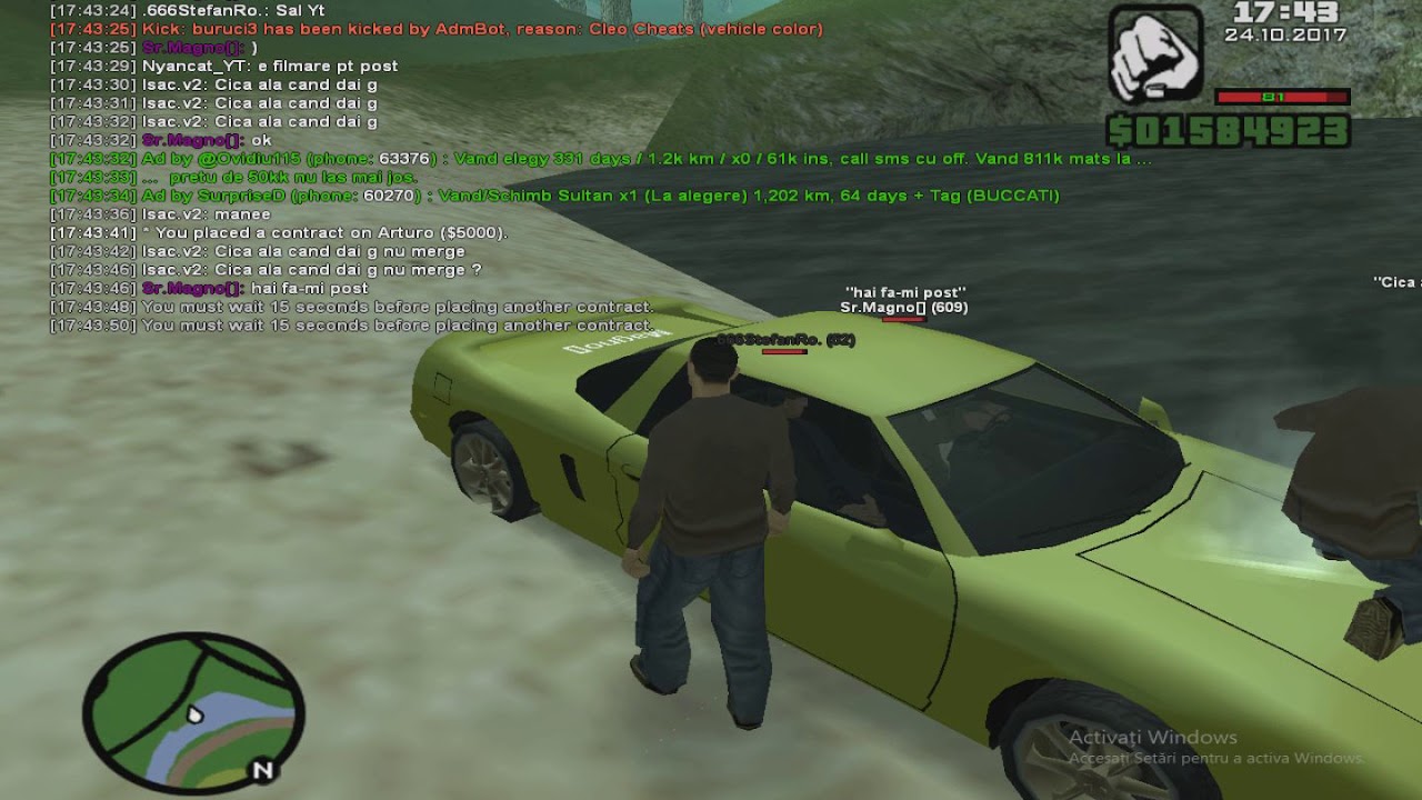 Isac.v2 Teleport Hack Intro Masina Pe g s0b