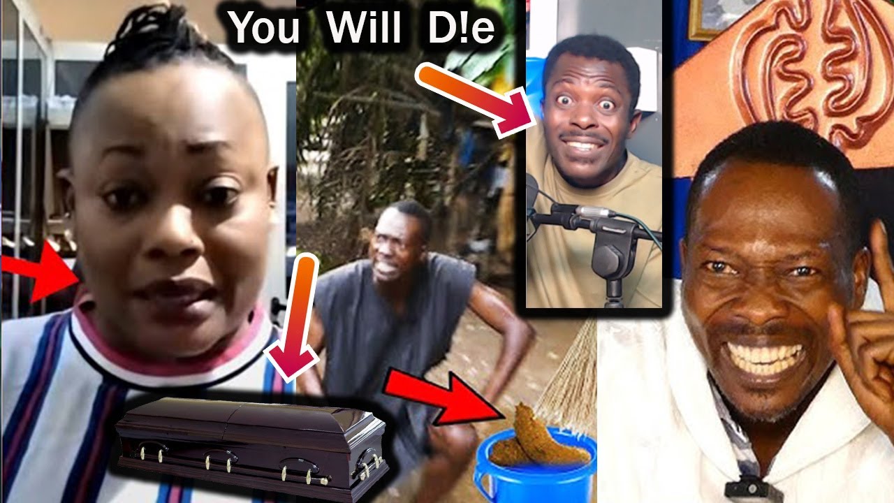 You Will D!e If You Try Me; Prophet Lion Send Strong W@rning To Ai & Oheneba Serwaa Bonsu + Toilet..