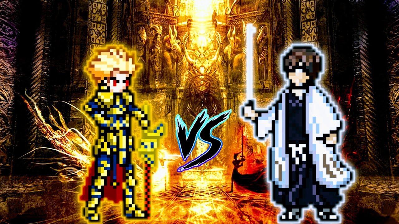 Gilgamesh OP VS Captain Aizen(new) in Jump Force Mugen