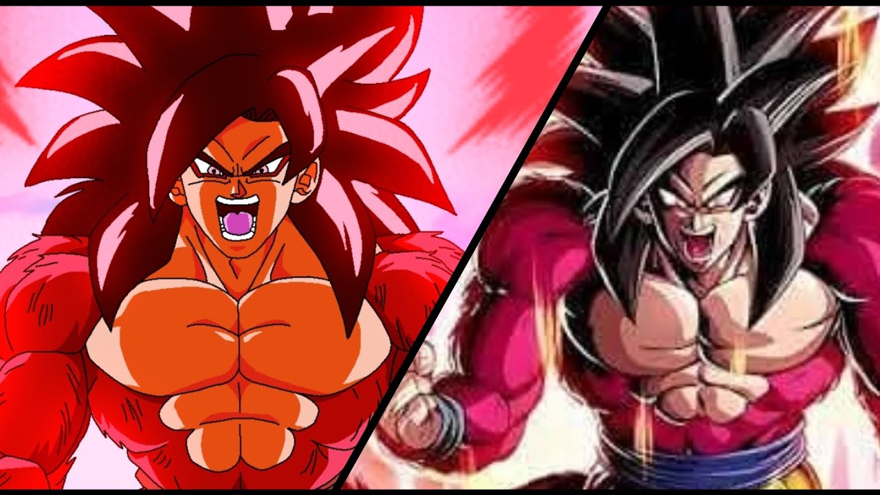 AF Goku SSJ4 Kaioken VS GT Goku SSJ4 Kaioken DBZ TTT