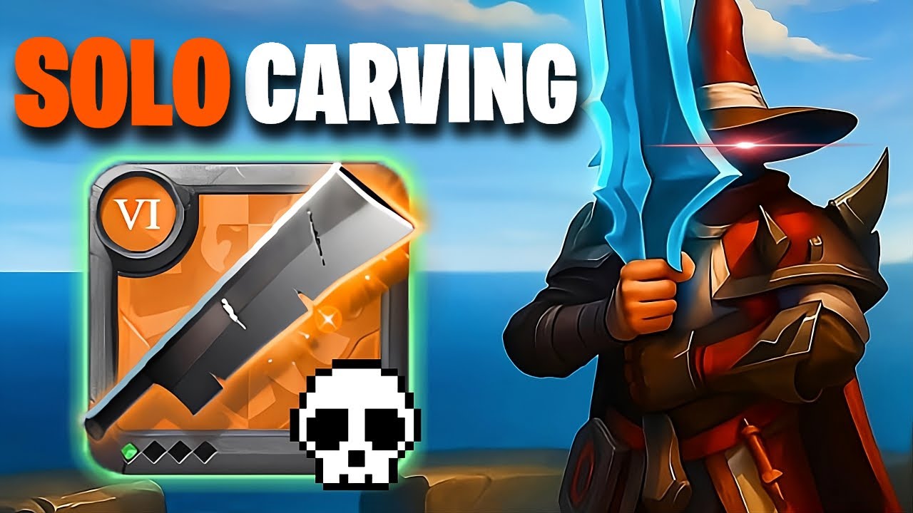 SOLO Carving Sword in the Open World | Albion Online PVP