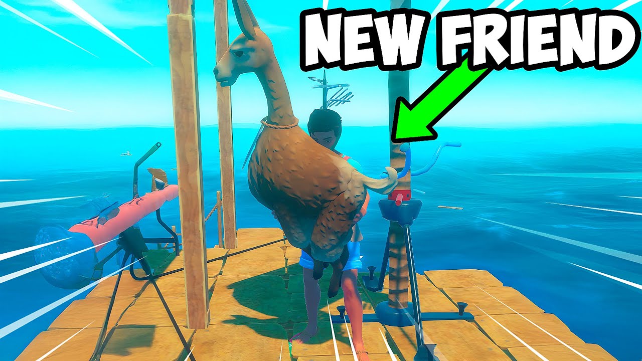 Capturing Our First Animal In Raft