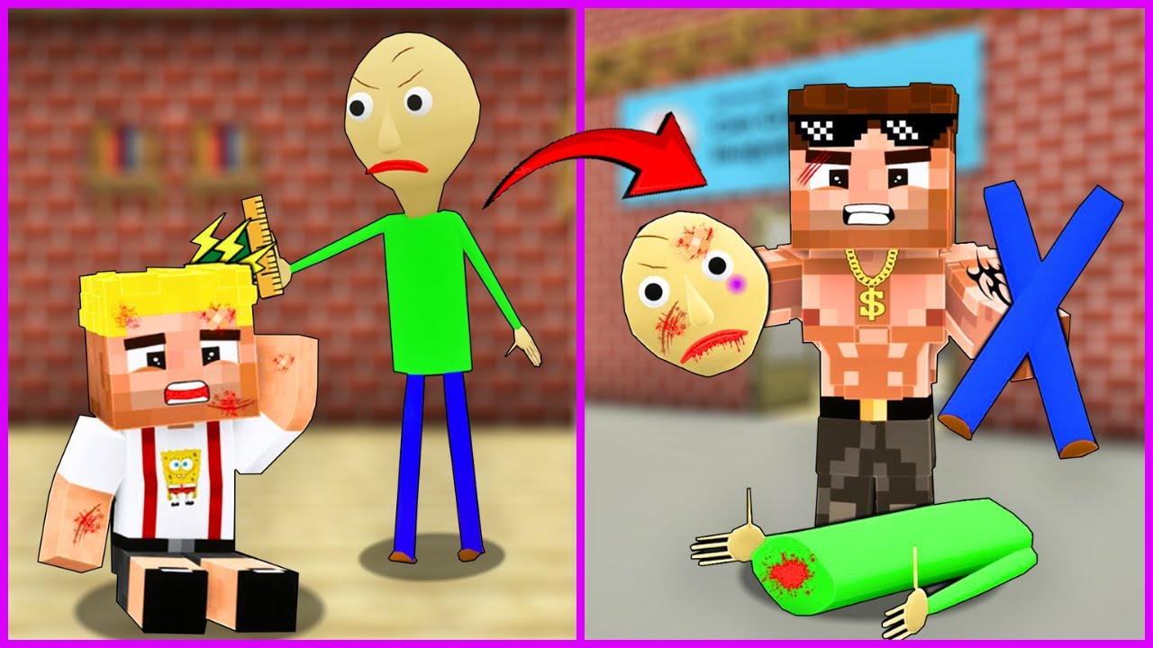 BALDİ EFEKANI DÖVDÜ, ALİ BALDİ`DEN İNTİKAM ALDI! 😱😮 - Minecraft