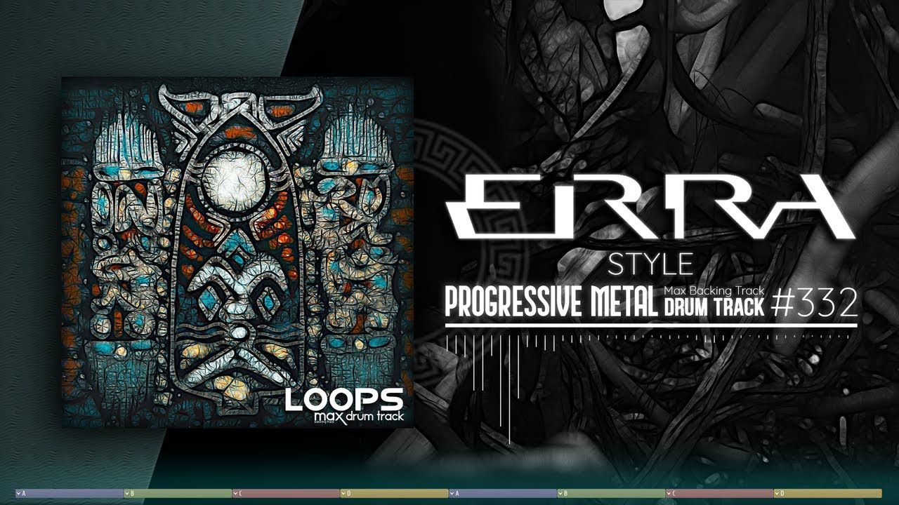 Progressive Metal Drum Track / ERRA Style / 200 bpm