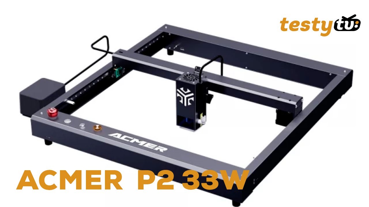 ACMER P2 -  doskonale zbudowany laser LED z głowicą o mocy 33W - cz.2/2