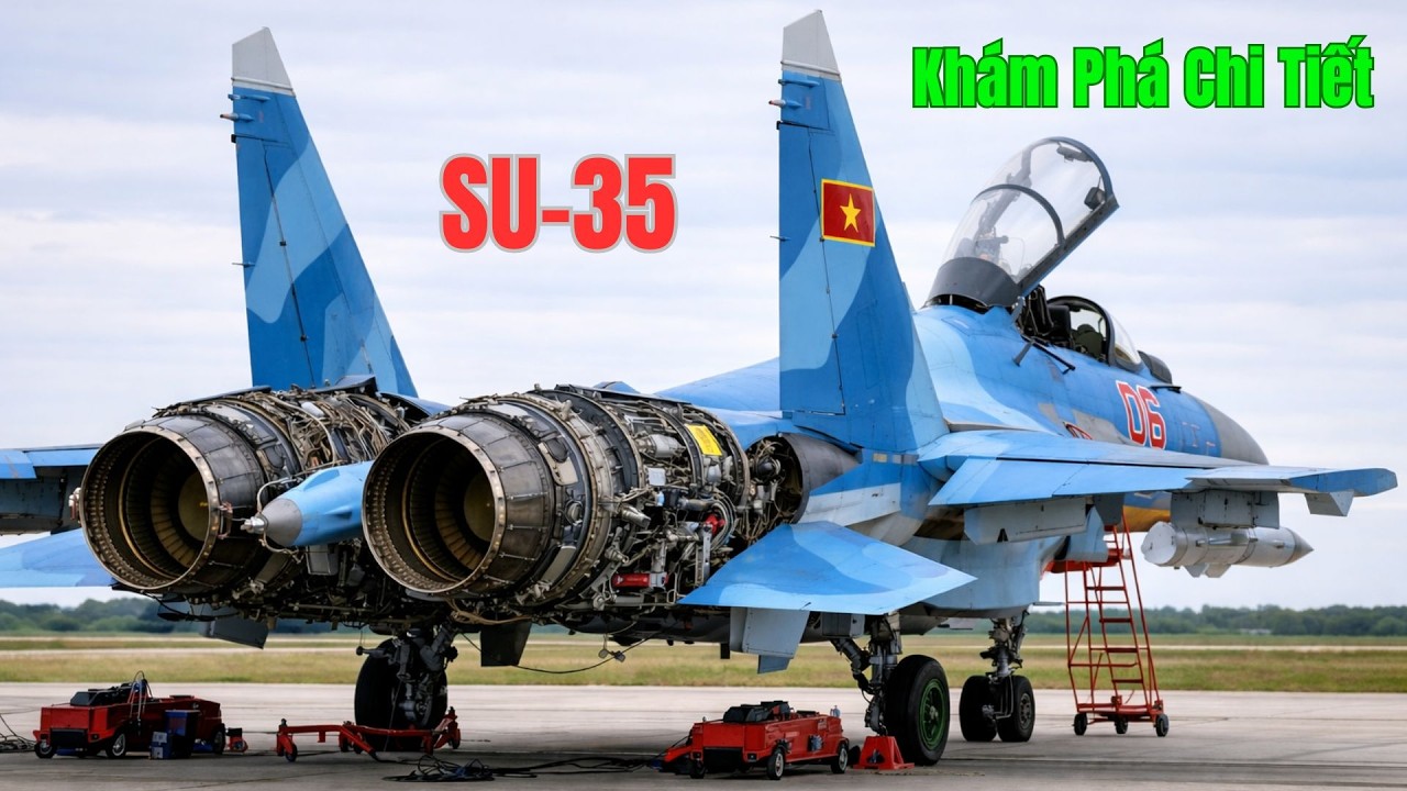 Giải phẫu Su-35: Cách Nga biến một tiêm kích thành hệ thống kiểm soát bầu trời