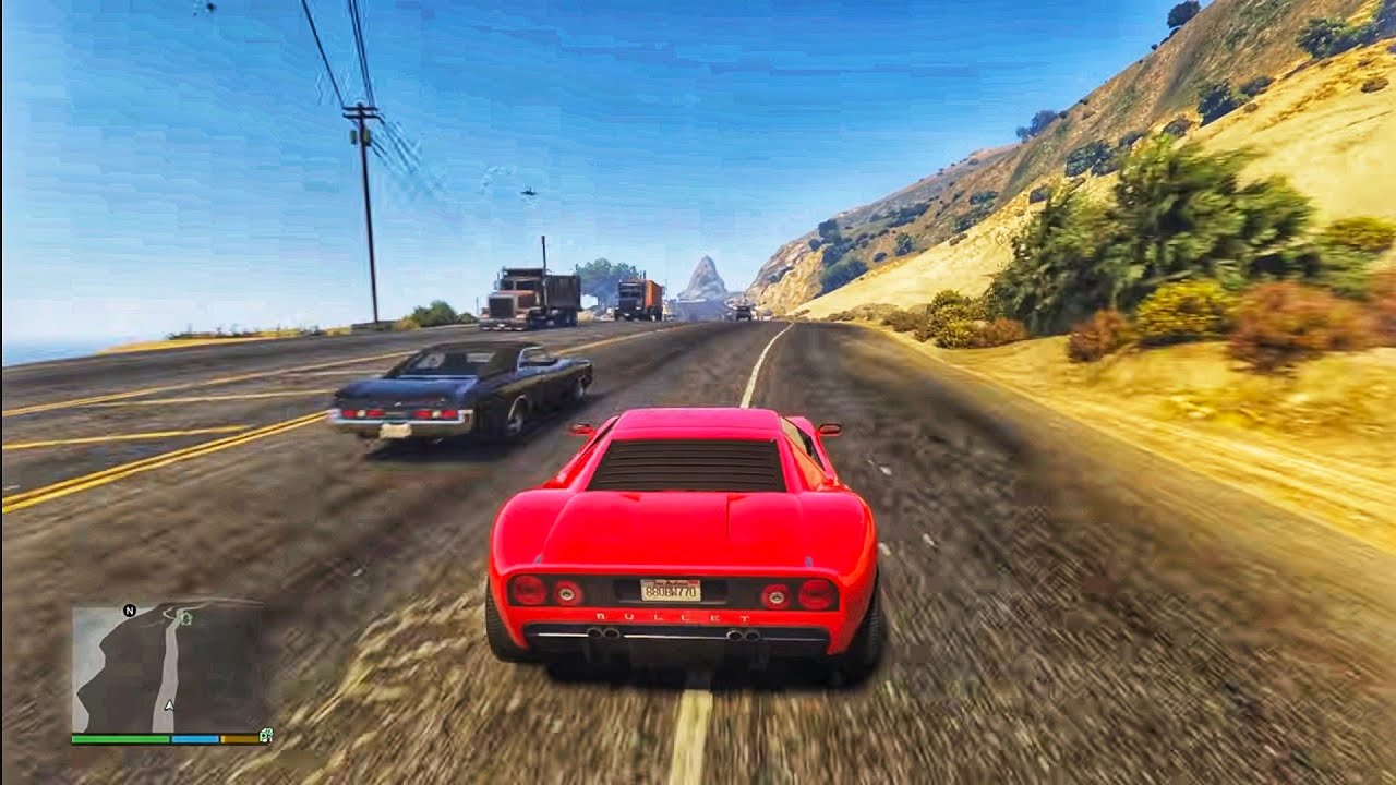 Grand Theft Auto V PS5 Free-roam Gameplay #1740