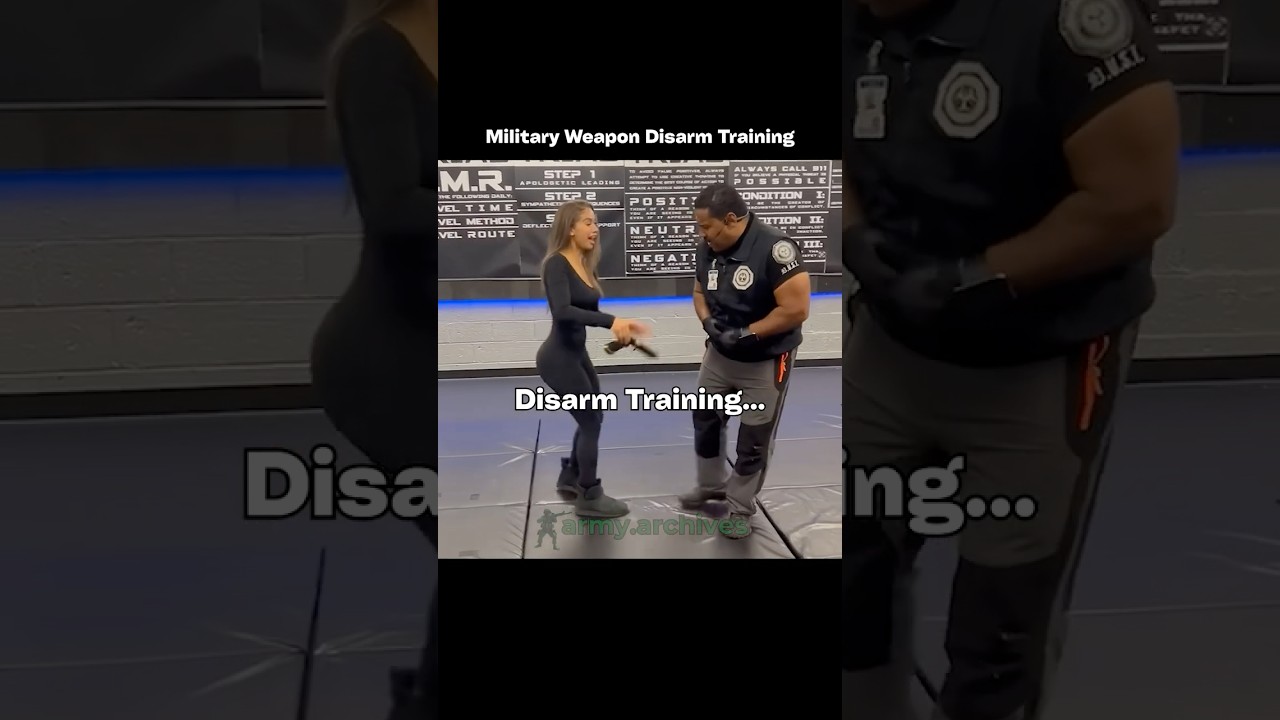Military Weapon Disarm Training