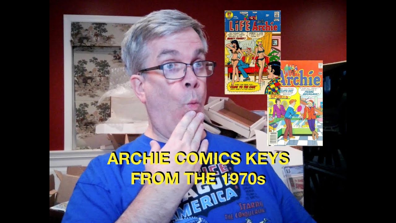 Archie Comic Book Keys From the 1970s