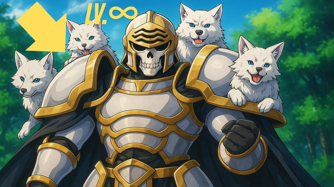 ELE &Eacute; UM ESQUELETO INVENC&Iacute;VEL, MAS NINGU&Eacute;M SABE! 😱 | Resumo de Anime