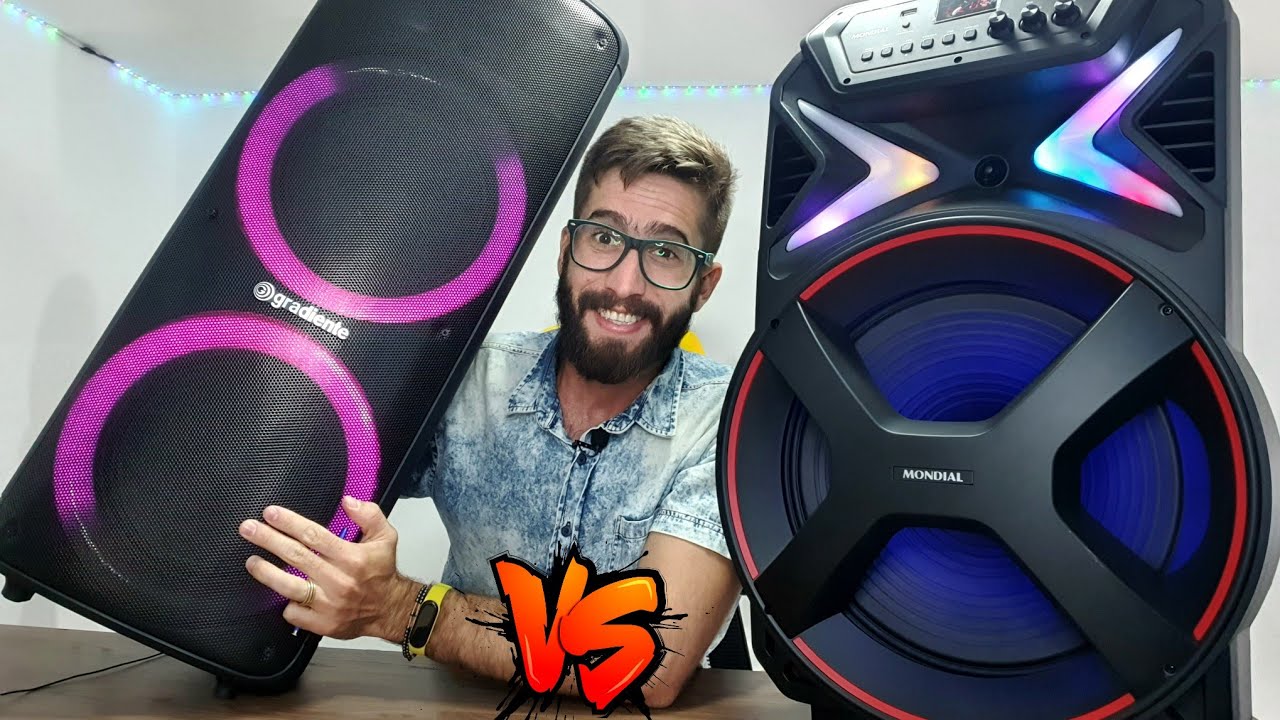 Caixa de som Gradiente GCA203 1000W Vs MONDIAL CM-700 700W: Qual a melhor opção? (Comparativo)