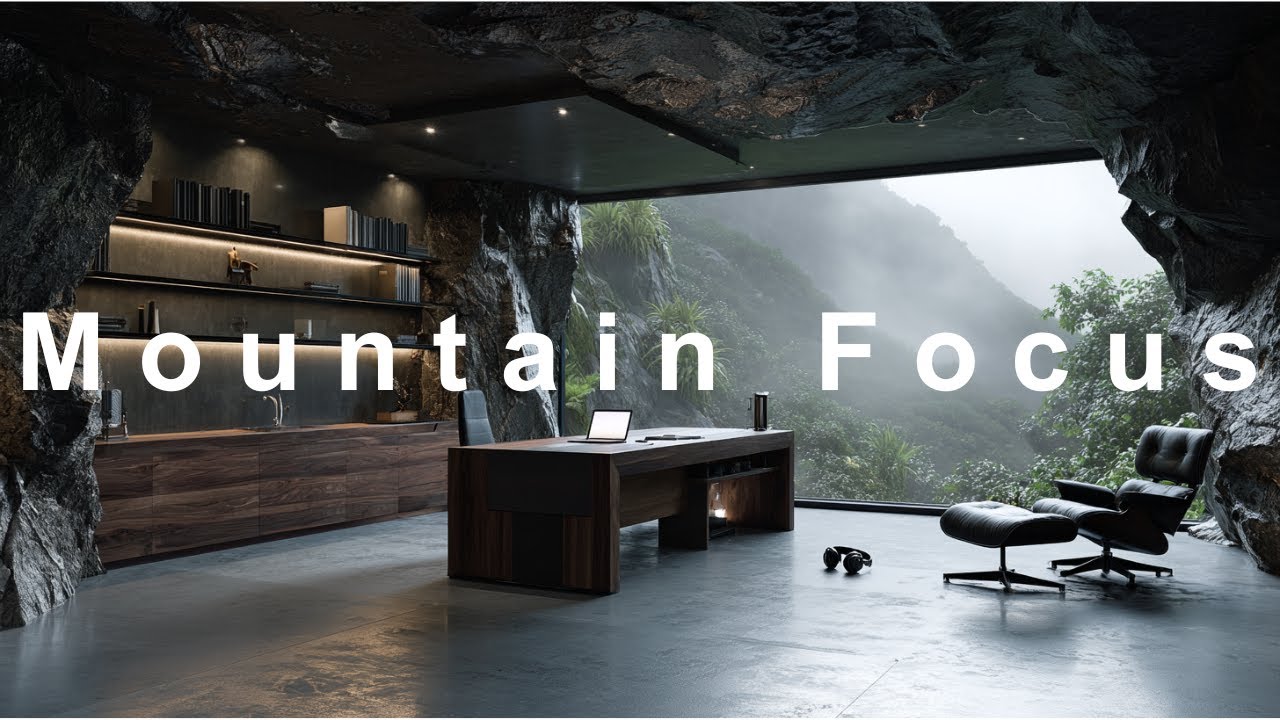 Mountain Focus Mode — Minimal Background Sounds for Deep Work & Total Concentration