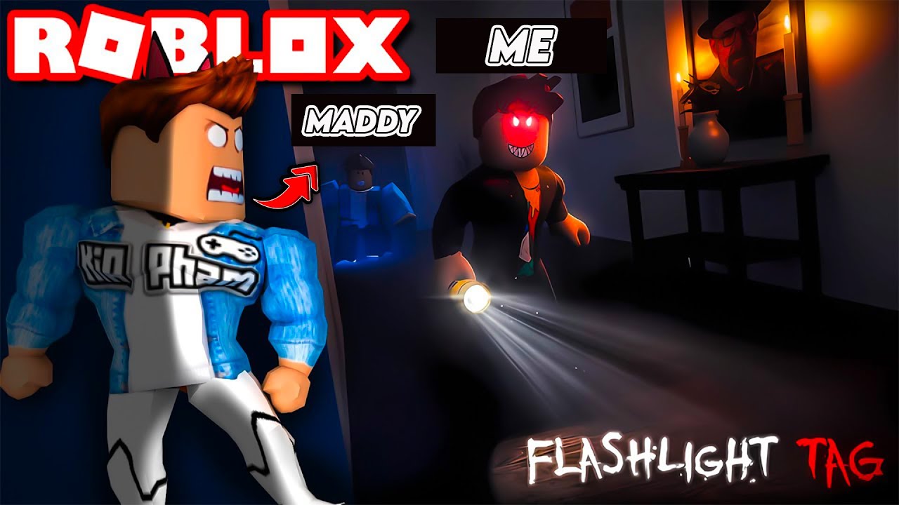 Roblox Flashlight Tag | Full To Fun | Roblox In Telugu | The Music Boy