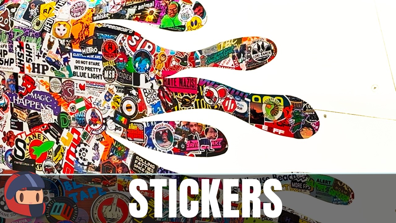 I Put A Thousand Of Your Stickers On My Race Car