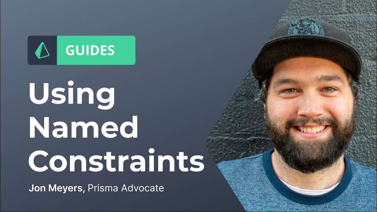 How to use Named Constraints with Prisma