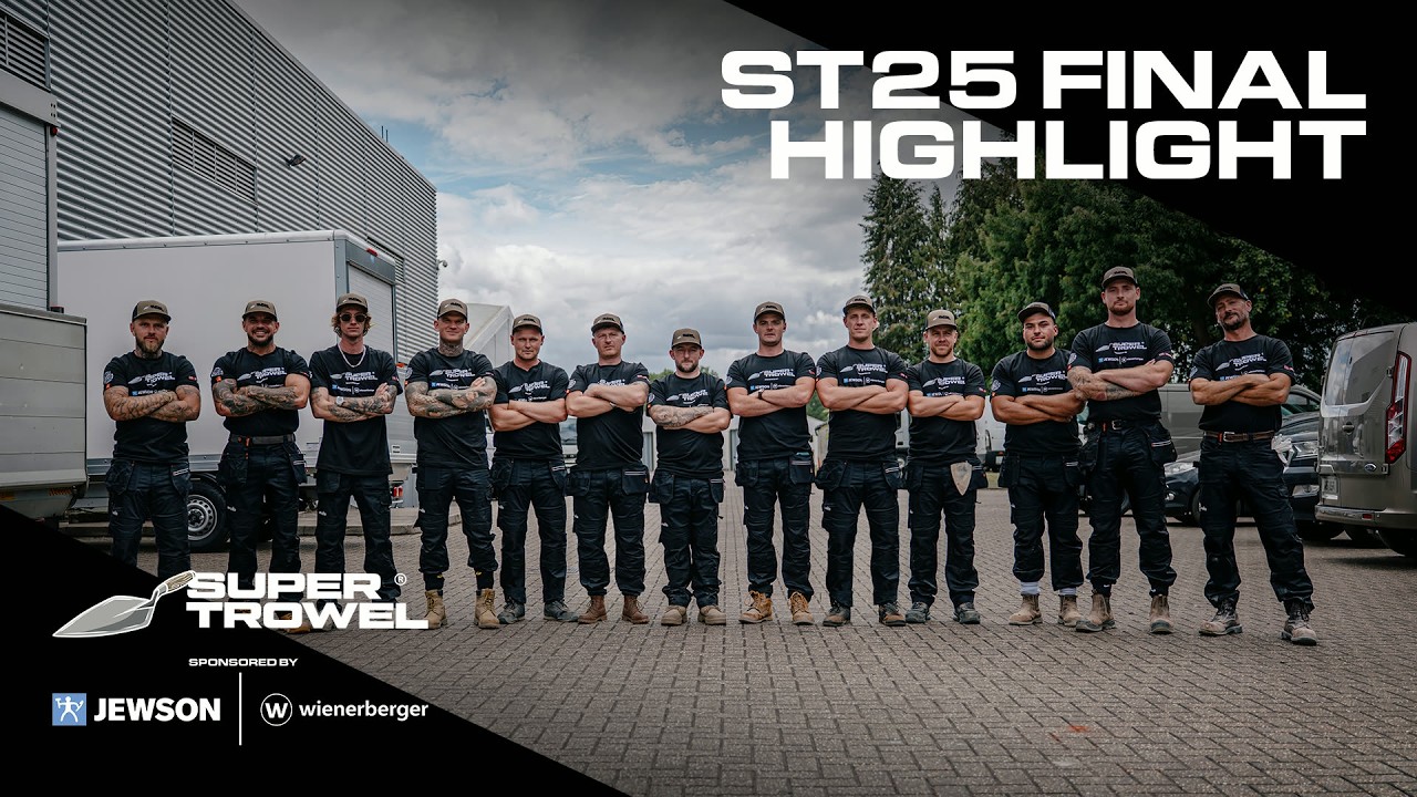 ST25 FINAL HIGHLIGHTS | BRICKLAYING EVENT & COMPETITION