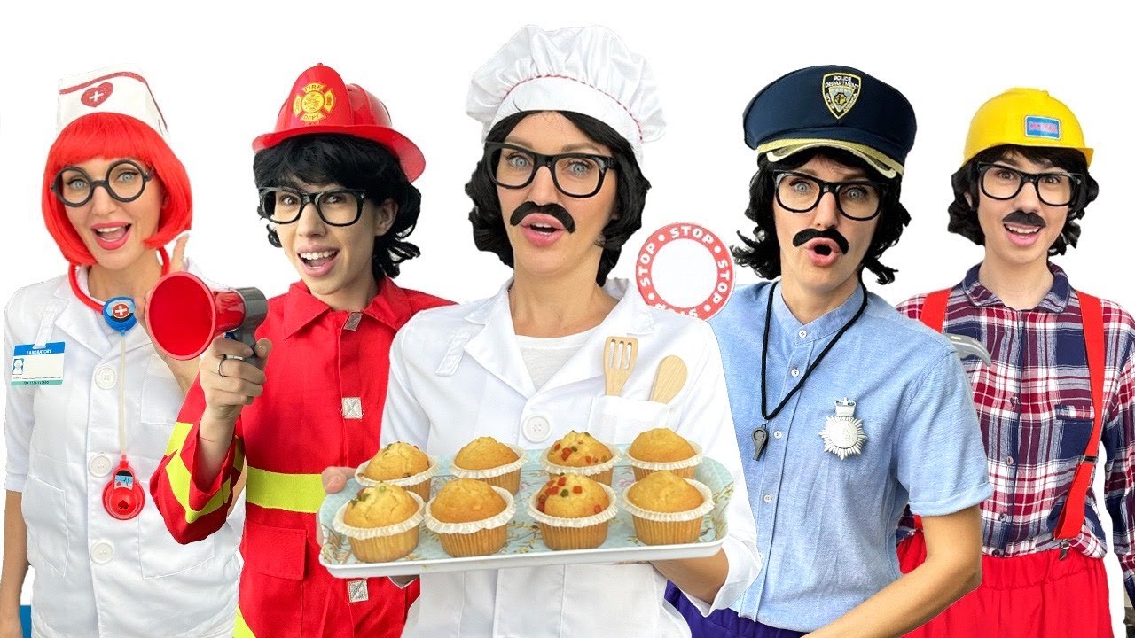 Jobs Song for Kids | The Muffin man | Kids Song by La La Like