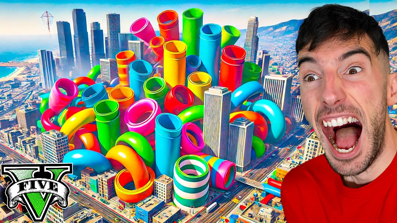 LOS TUBOS TROLL IMPOSIBLES !! GTA 5 ONLINE