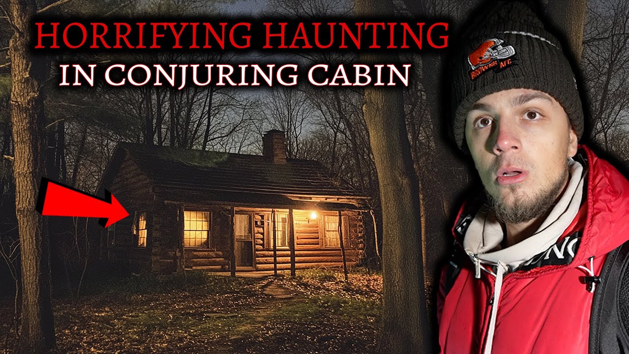 Our TERRIFYING Experience While Filming - The Most HAUNTED Cabin (Conjuring Cabin)