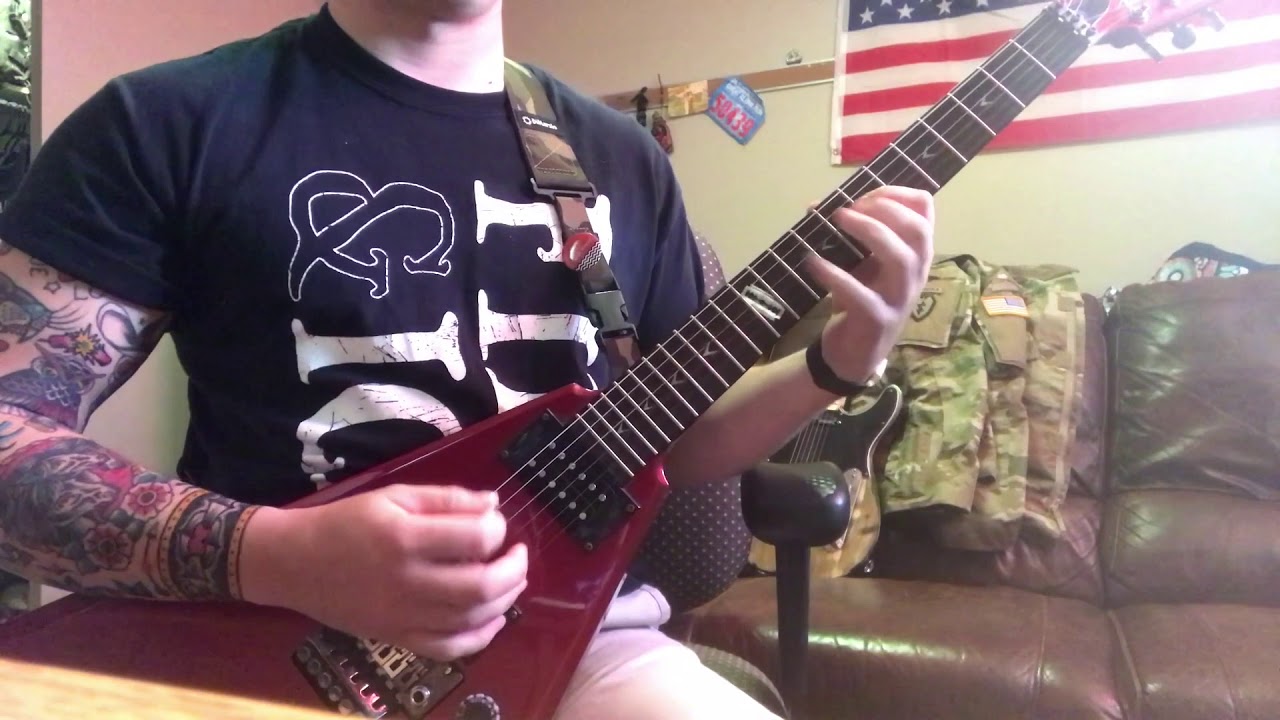 Eternal Champion - I Am The Hammer (Guitar Cover w/solo)