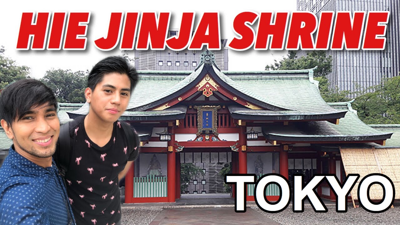 HIE JINJA SHRINE TOKYO VISIT | Travel Vlog | Miko Pogay